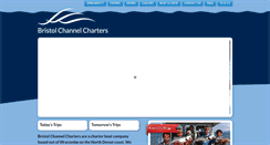 Desktop Screenshot of bristolchannelcharters.co.uk